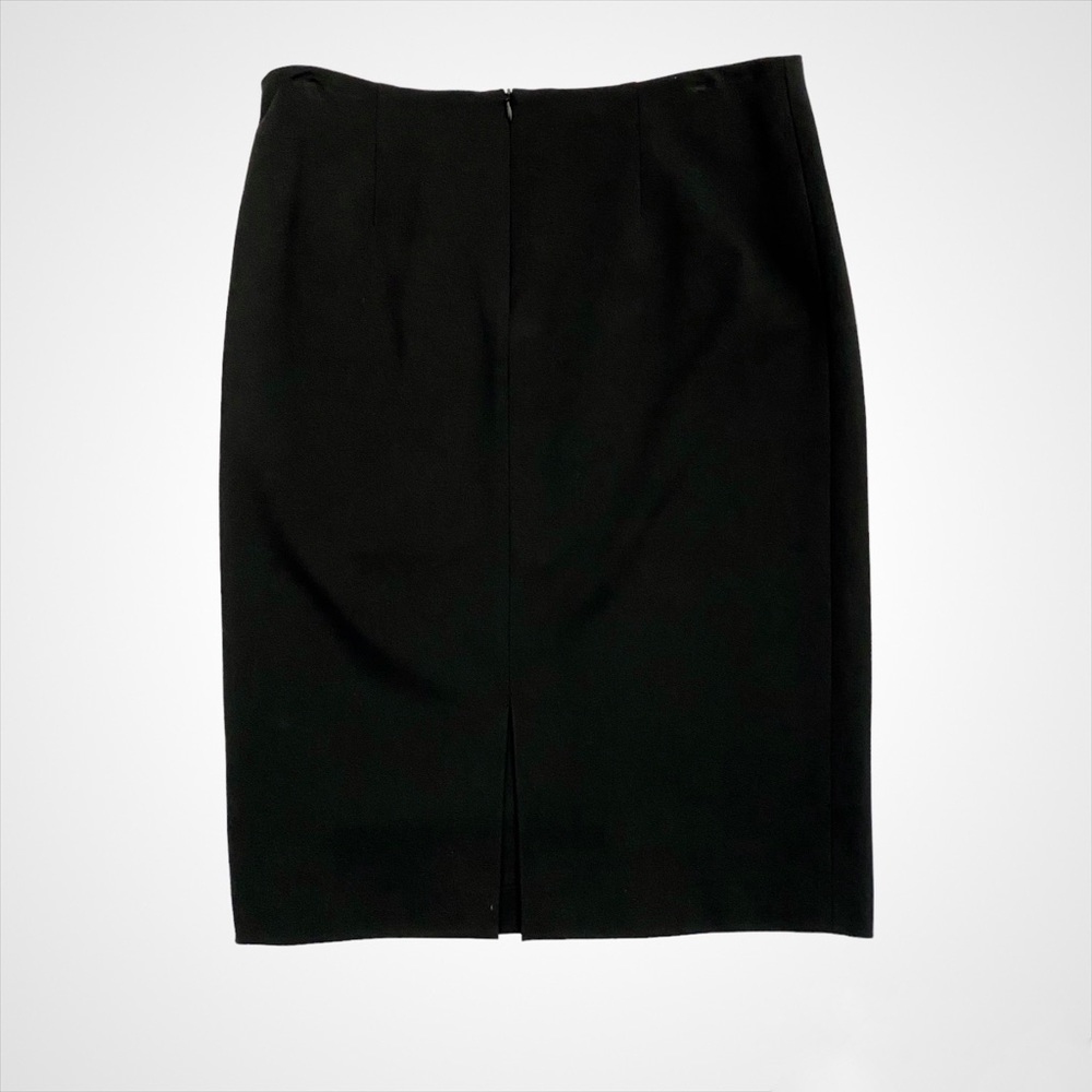 Les Copains Milano Stitch Black Pencil Skirt, NWT